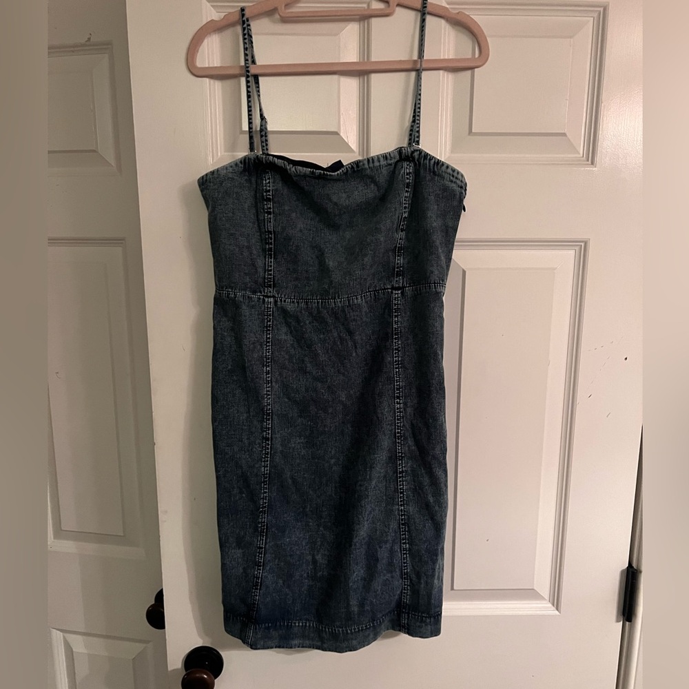 Gap ultra soft denim dress